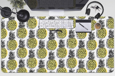 Büro-Schreibtischmatte Ananasmuster