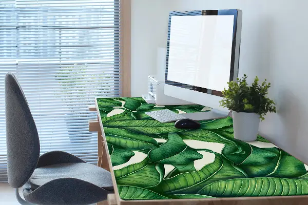 Schreibtisch Unterlegmatte Botanische Blätter