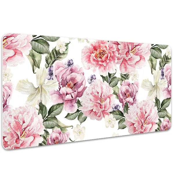 Büro-Schreibtischmatte Kunst der Blumen