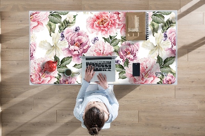 Büro-Schreibtischmatte Kunst der Blumen