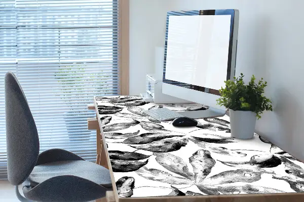 Schreibtischunterlage Lackierte Blätter