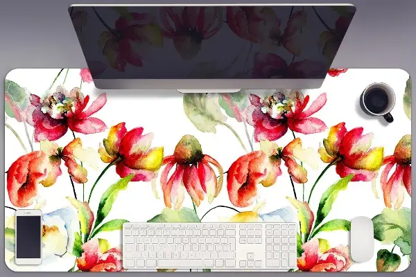 Schreibtischunterlage Wilde Blumen