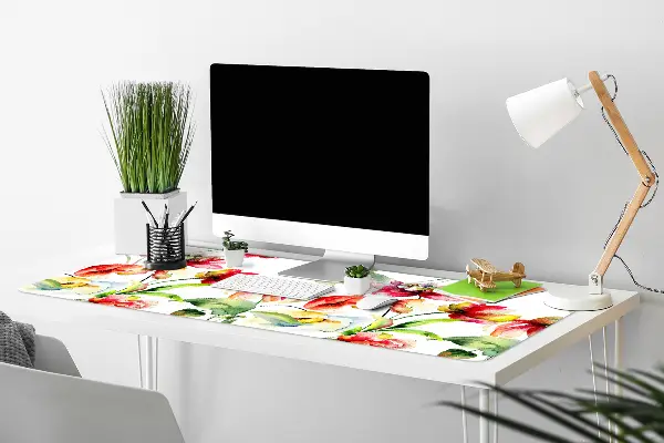 Schreibtischunterlage Wilde Blumen