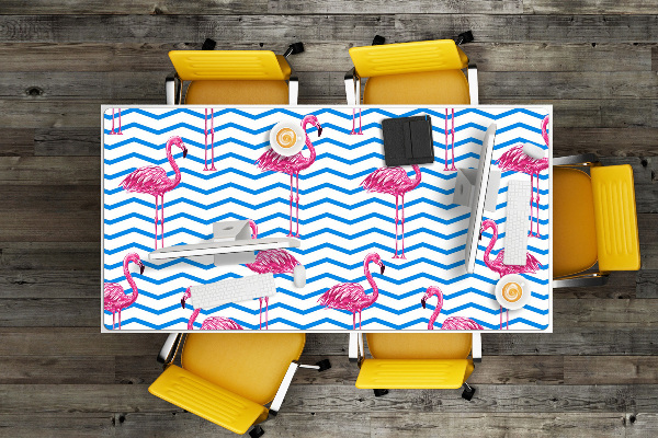Schreibtisch Unterlegmatte Flamingos