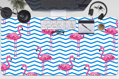 Schreibtisch Unterlegmatte Flamingos
