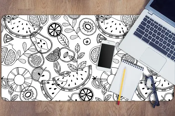 PVC Schreibtischmatte Frucht