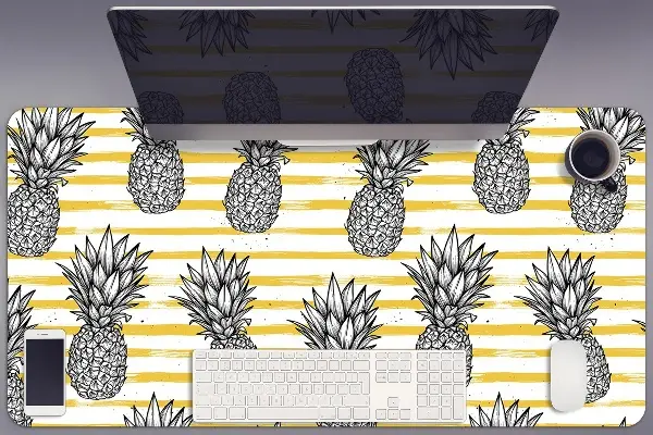 Schreibtischunterlage Ananas