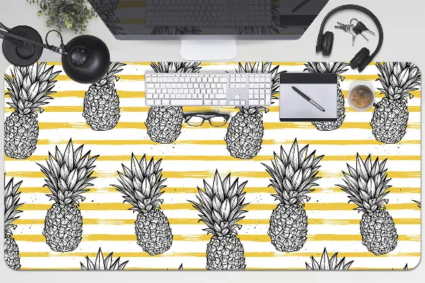 Schreibtischunterlage Ananas