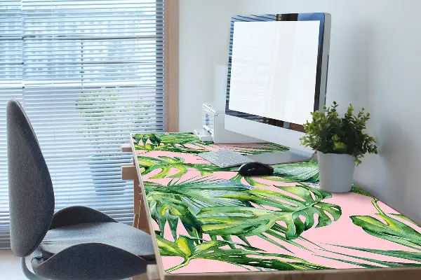 PVC Schreibtischmatte Botanische Kunst