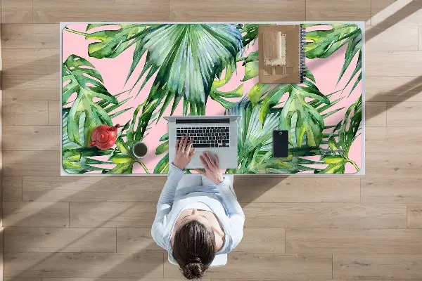PVC Schreibtischmatte Botanische Kunst