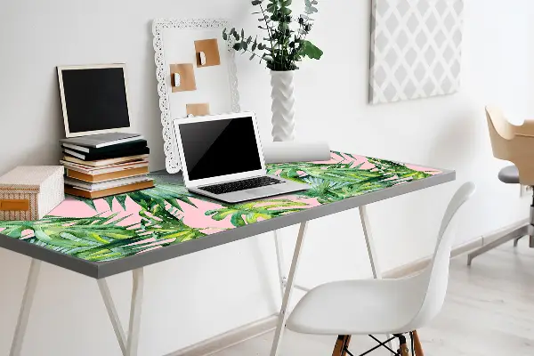 PVC Schreibtischmatte Botanische Kunst