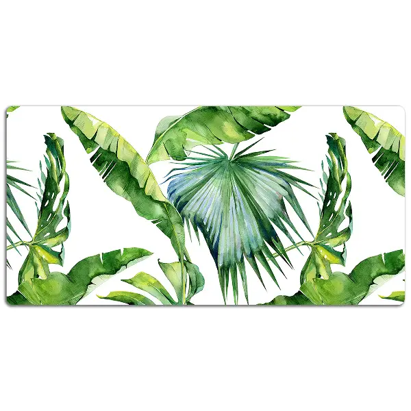 PVC Schreibtischmatte Dschungelblätter