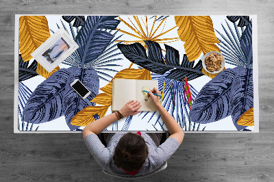 Büro-Schreibtischmatte Palmenblätter