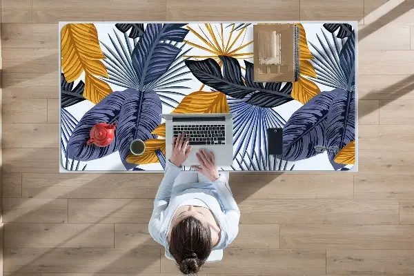 Büro-Schreibtischmatte Palmenblätter