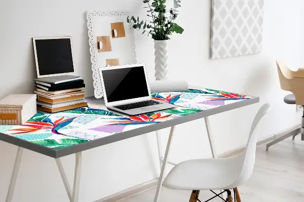 PVC Schreibtischmatte Tropische Flora.