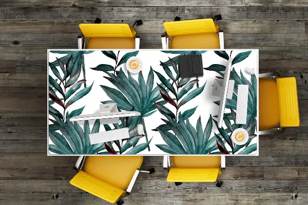 Schreibtisch Unterlegmatte Tropische Illustration