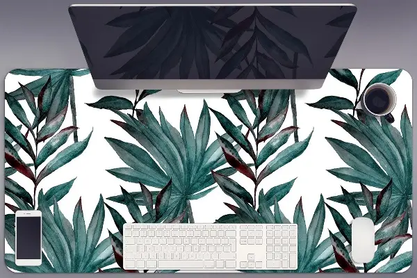 Schreibtisch Unterlegmatte Tropische Illustration