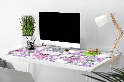 Büro-Schreibtischmatte Lilane Blumen