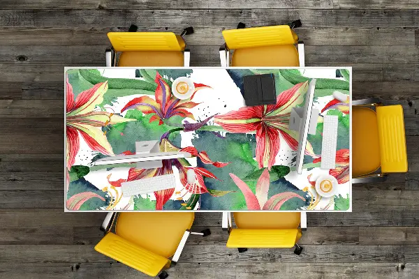 Büro-Schreibtischmatte Wildblume