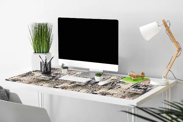 Schreibtischunterlage Boho-Stil-Fliesen
