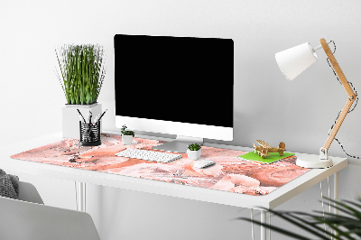 Schreibtisch Unterlegmatte Flamingos