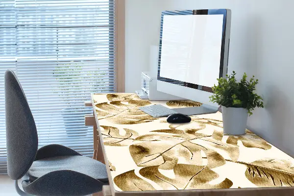 Schreibtisch Unterlegmatte Palmenblätter