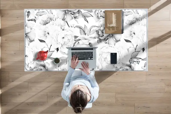 Büro-Schreibtischmatte Peonish