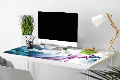 Schreibtischunterlage Farbflecken