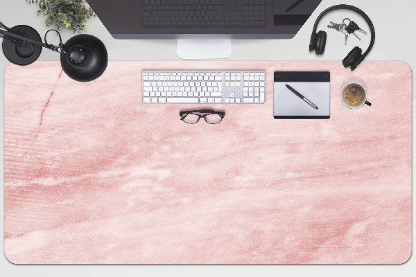 Büro-Schreibtischmatte Rosa Textur