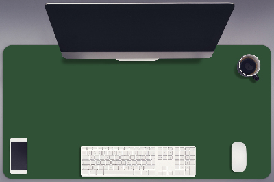 PVC Schreibtischmatte Dunkelgrün