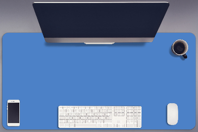 Büro-Schreibtischmatte Azurblau
