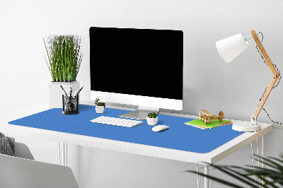 Büro-Schreibtischmatte Azurblau