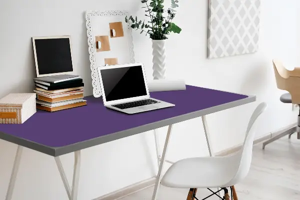Büro-Schreibtischmatte Violett