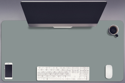 Büro-Schreibtischmatte Grau