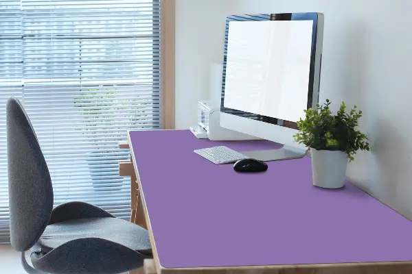 PVC Schreibtischmatte Lavendel