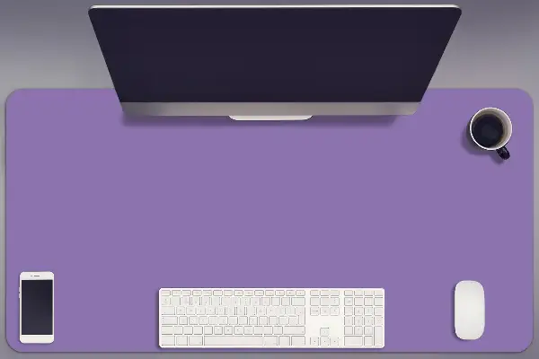 PVC Schreibtischmatte Lavendel