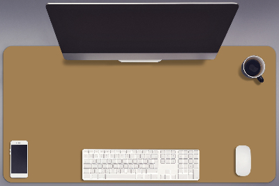 Büro-Schreibtischmatte Golden
