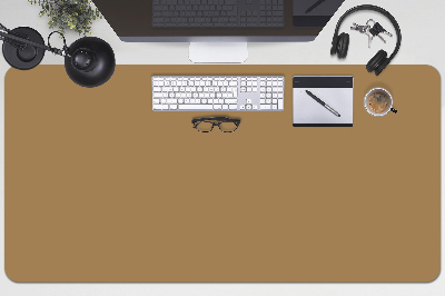 Büro-Schreibtischmatte Golden