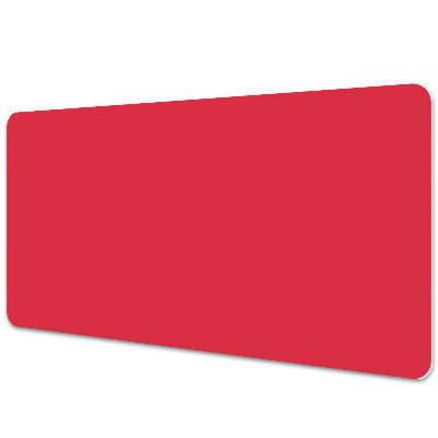 PVC Schreibtischmatte rot