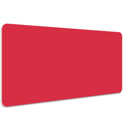 PVC Schreibtischmatte rot