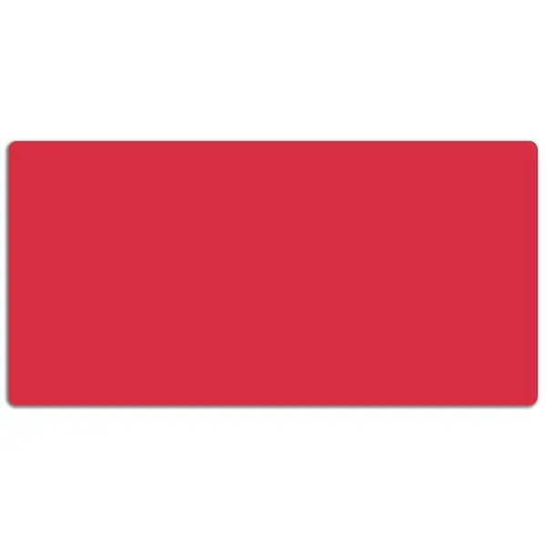 PVC Schreibtischmatte rot
