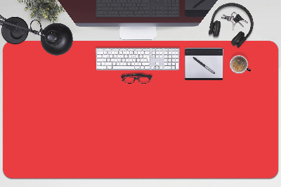 Büro-Schreibtischmatte Orange Rot