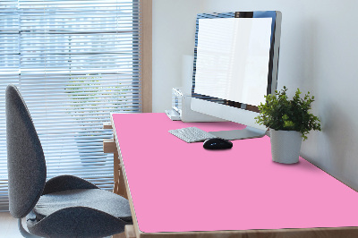 Schreibtisch Unterlegmatte Hell-Pink