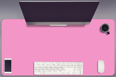 Schreibtisch Unterlegmatte Hell-Pink