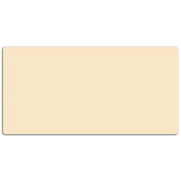 Schreibtisch Unterlegmatte Beige