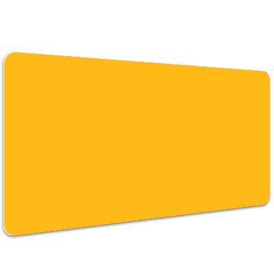 Büro-Schreibtischmatte Gelb