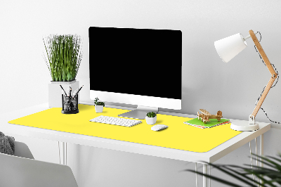 Schreibtisch Unterlegmatte Zitrone
