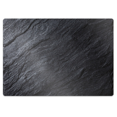 bodenschutzmatte schreibtischstuhl Schwarzer Marmor