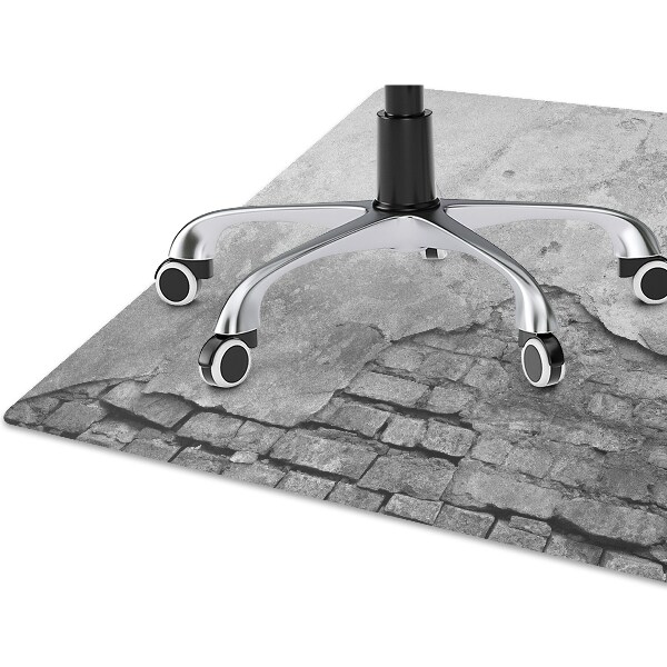 Stuhlmatte für Hartböden Alte Mauer