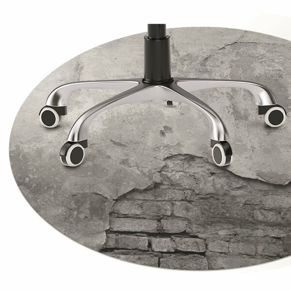 Stuhlmatte für Hartböden Alte Mauer
